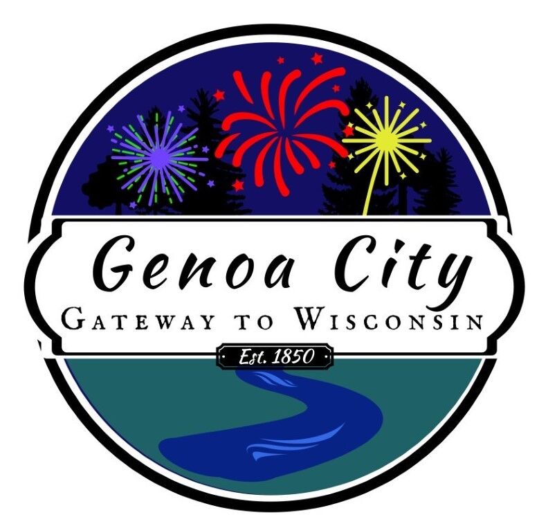Village of Genoa City "seasonal/holiday liberties" logo for the Fourth of July